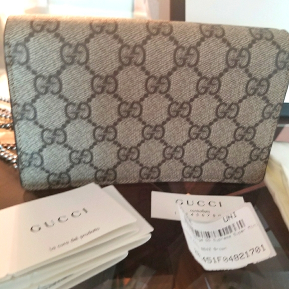 ***SOLD*** Gucci GG Supreme Super Mini Dionysus Bag - Picture 4 of 9